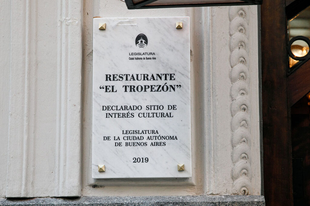 El Tropezón restaurant embleático de Buenos Aires