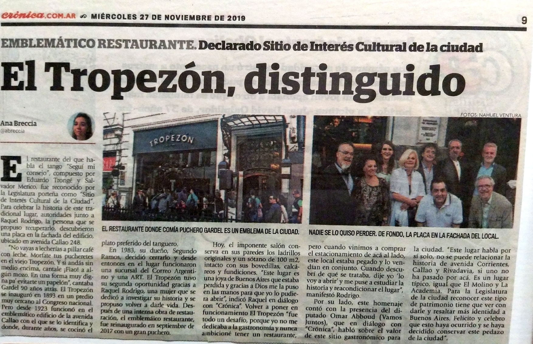 Prensa El Tropezón